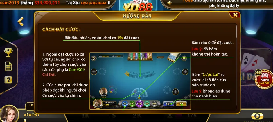 Cập nhật luật chơi độc đáo của game bài Xì Dách